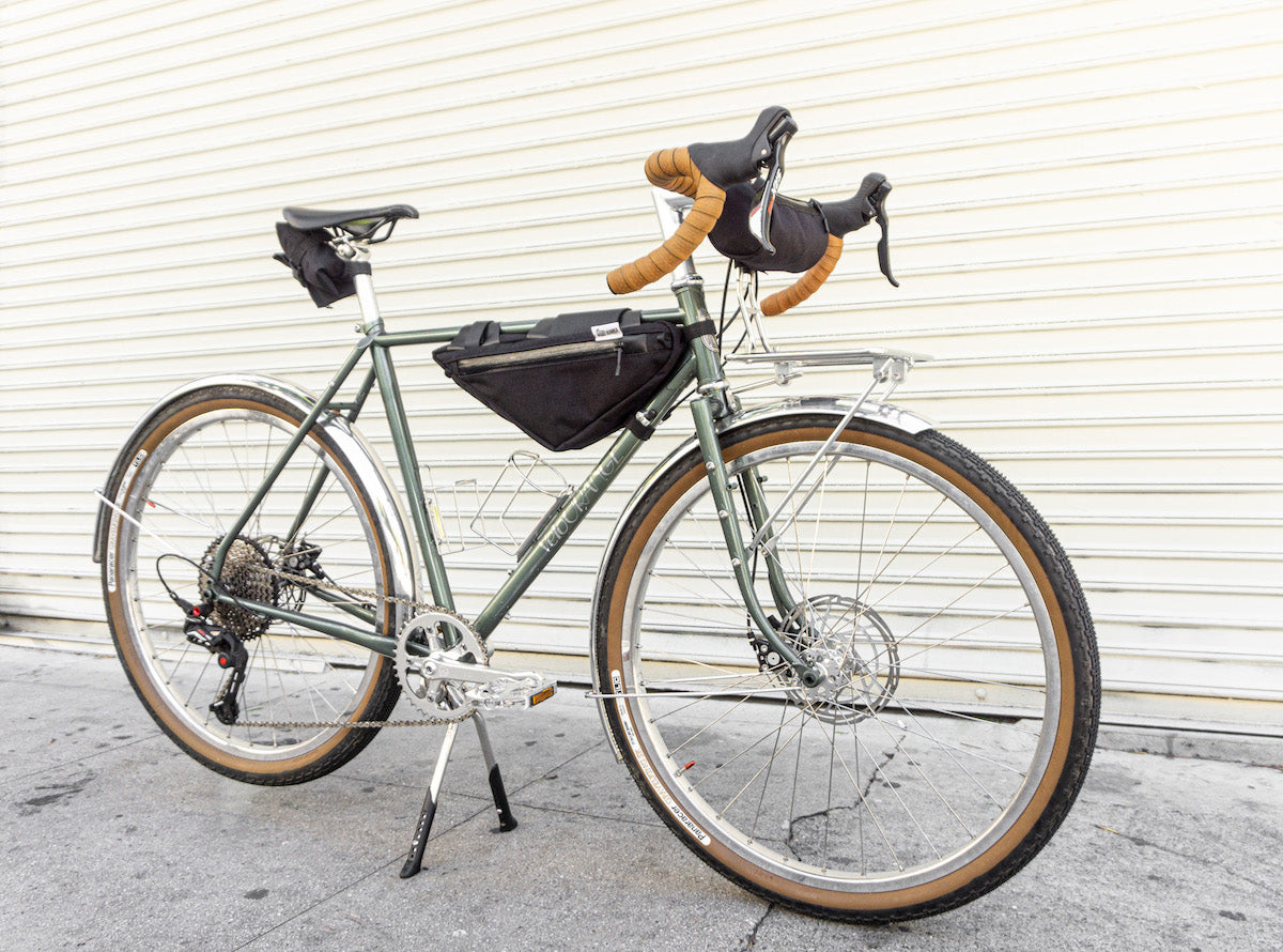 Burrito Bag, 1/2 Wedge Frame Bag and Tool/Saddle Roll